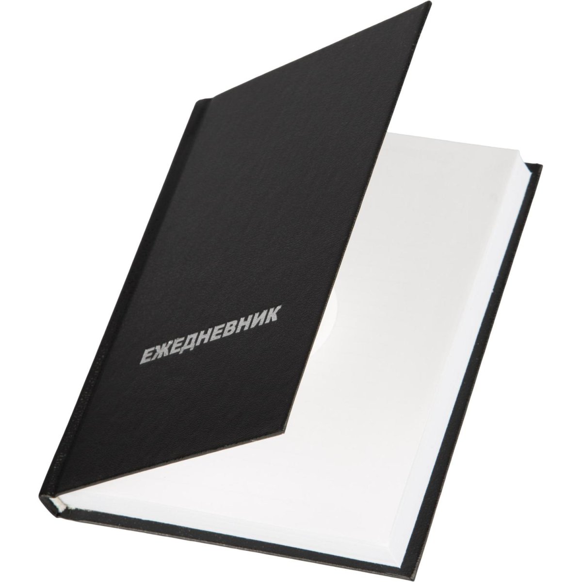 Ежедневник недатированный ,бумвинил,черный,А6,105х140мм,128л