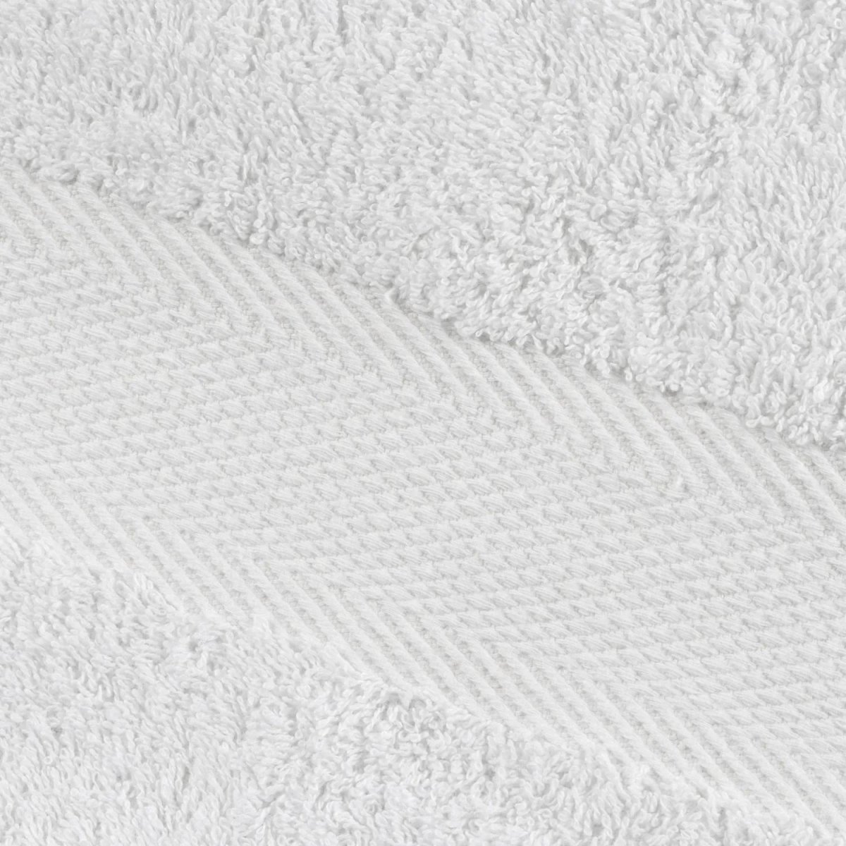 Набор полотенец махровых бордюр 440 г/м2, 50х90 белый, 10шт