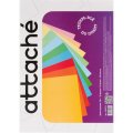 Бумага цветная Attache Multicolor А4,80г(10цв.интенсив,пастель по 10л)100л