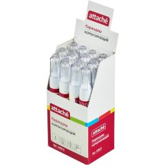 Корректирующий карандаш 8мл ATTACHE, шариковый наконечник 84034