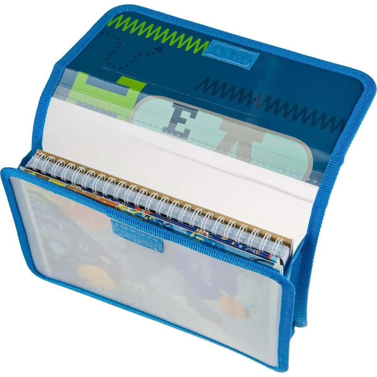 Папка для тетрадей Team салат,А5, липучка, ламинат/пластик, ПТ-45