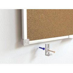 Доска пробковая Attache Iron 30х45 металл. рама